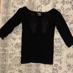 Free People Black Top